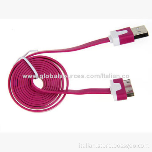 USB to 30-pin Cable with 5V Power Output and USB Jack, OEM/ODM Orders Accepted